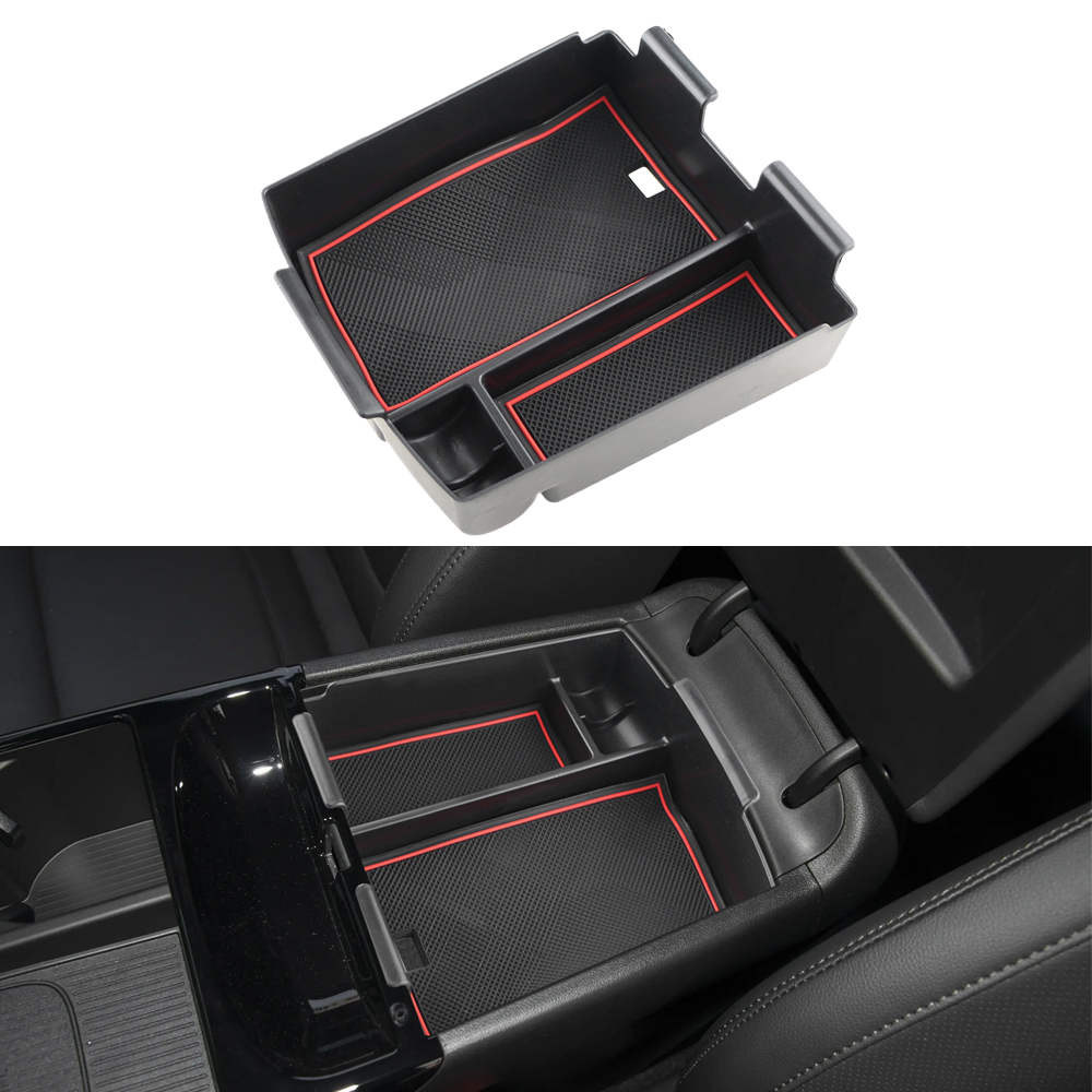 Tech Car Accessories - صندوق تخزين لمسند الذراع لسيارة هيونداي