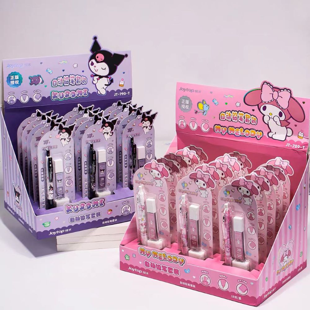 Kawaii Tech Accessories - مجموعة أقلام رصاص ميكانيكية أصلية من