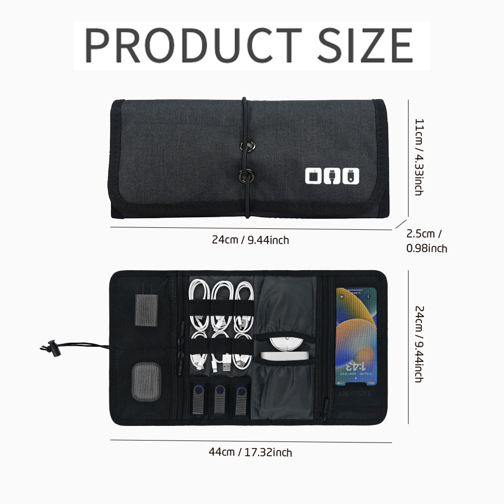 حقيبة تنظيم الإلكترونيات، حافظ - مراجعة Tech Accessories Storage وسعره