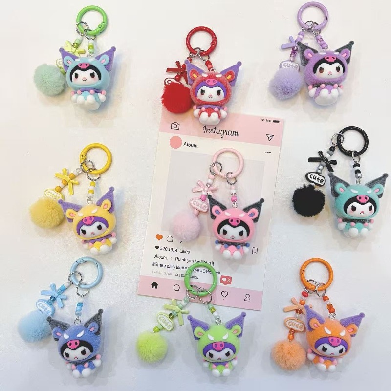 سلسلة مفاتيح من الراتنج على شك - مراجعة Kawaii Tech Accessories وسعره
