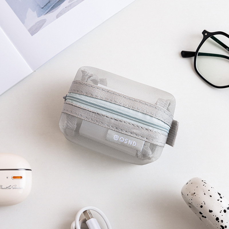أكياس تنظيم شبكية رمادية - للس - مراجعة Tech Accessories Case وسعره